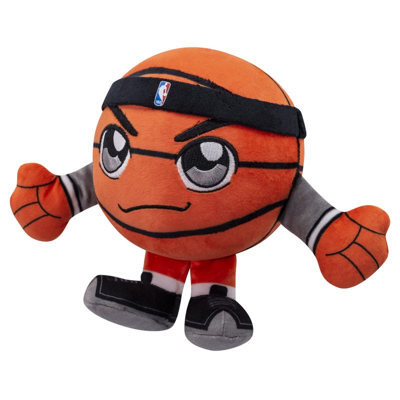 Bleacher Creatures Brooklyn Nets 8"" Kuricha Basketball Sitting Plush- Soft Chibi Inspired Plush - Image 4